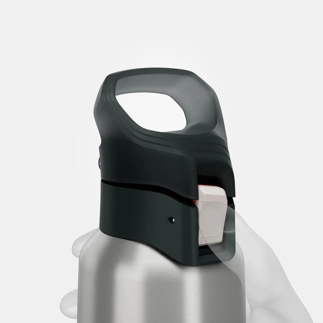 0.5 L insulated stainless steel flask 900 with quick-release cap for hiking