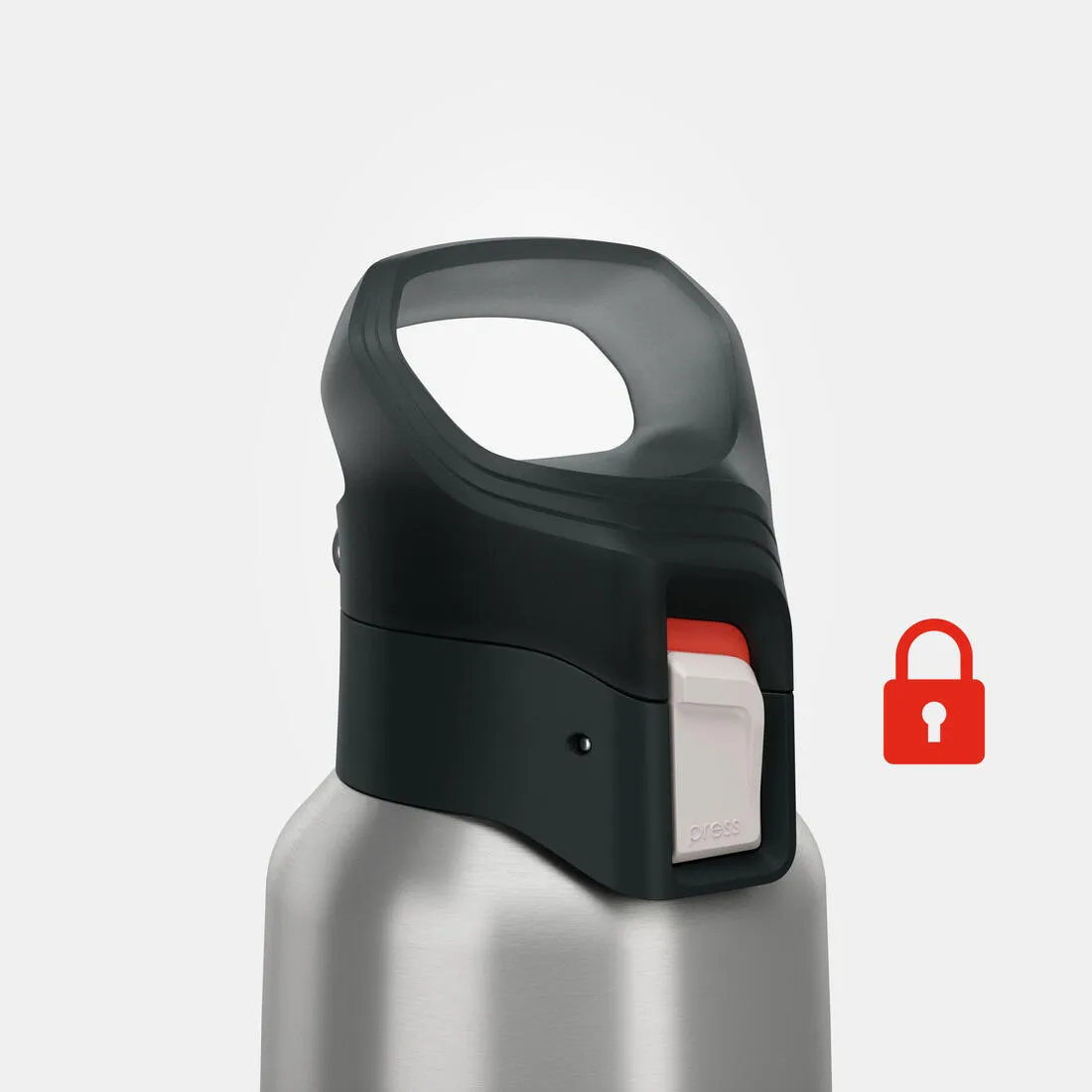 0.5 L insulated stainless steel flask 900 with quick-release cap for hiking