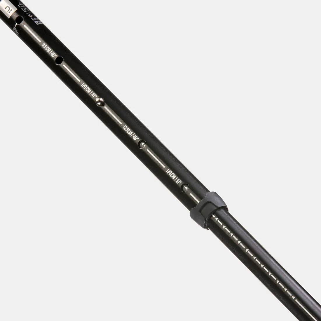 1 Easy Adjust Hiking Pole - MT100 Comfort Black