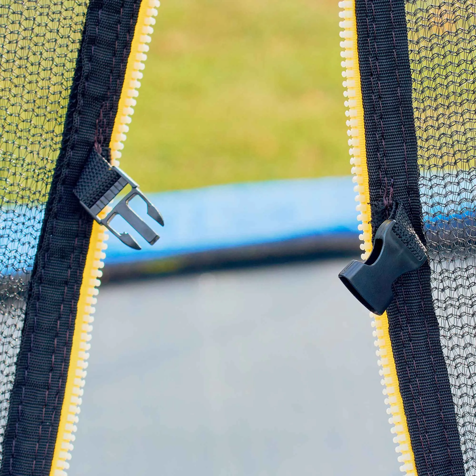 10ft Heavy-Duty Outdoor Trampoline For Kids with Safety Enclosure Net - DL68