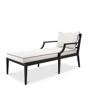 113642 - Chaise Longue Bella Vista outdoor black