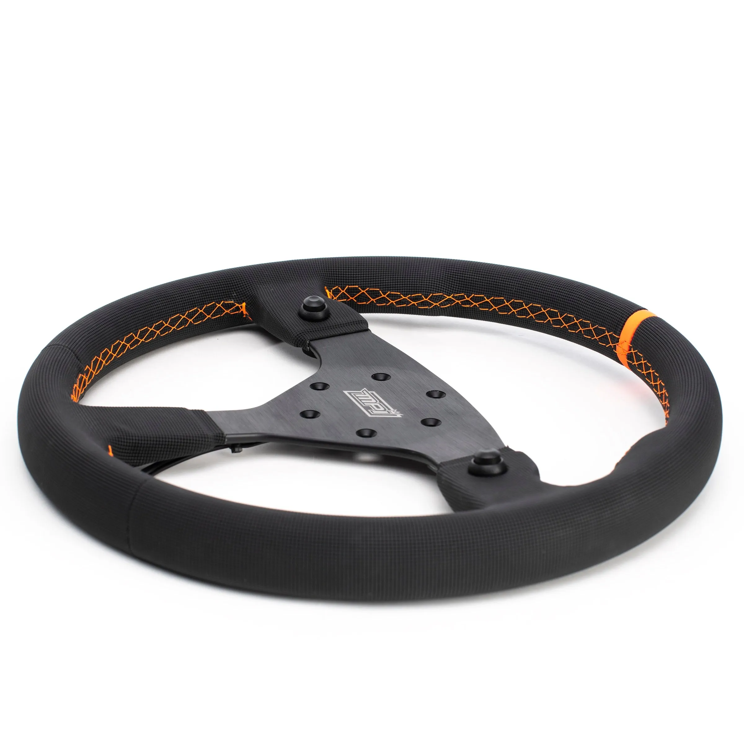 14 in Wheel Black Suede 6-Bolt Aluminum