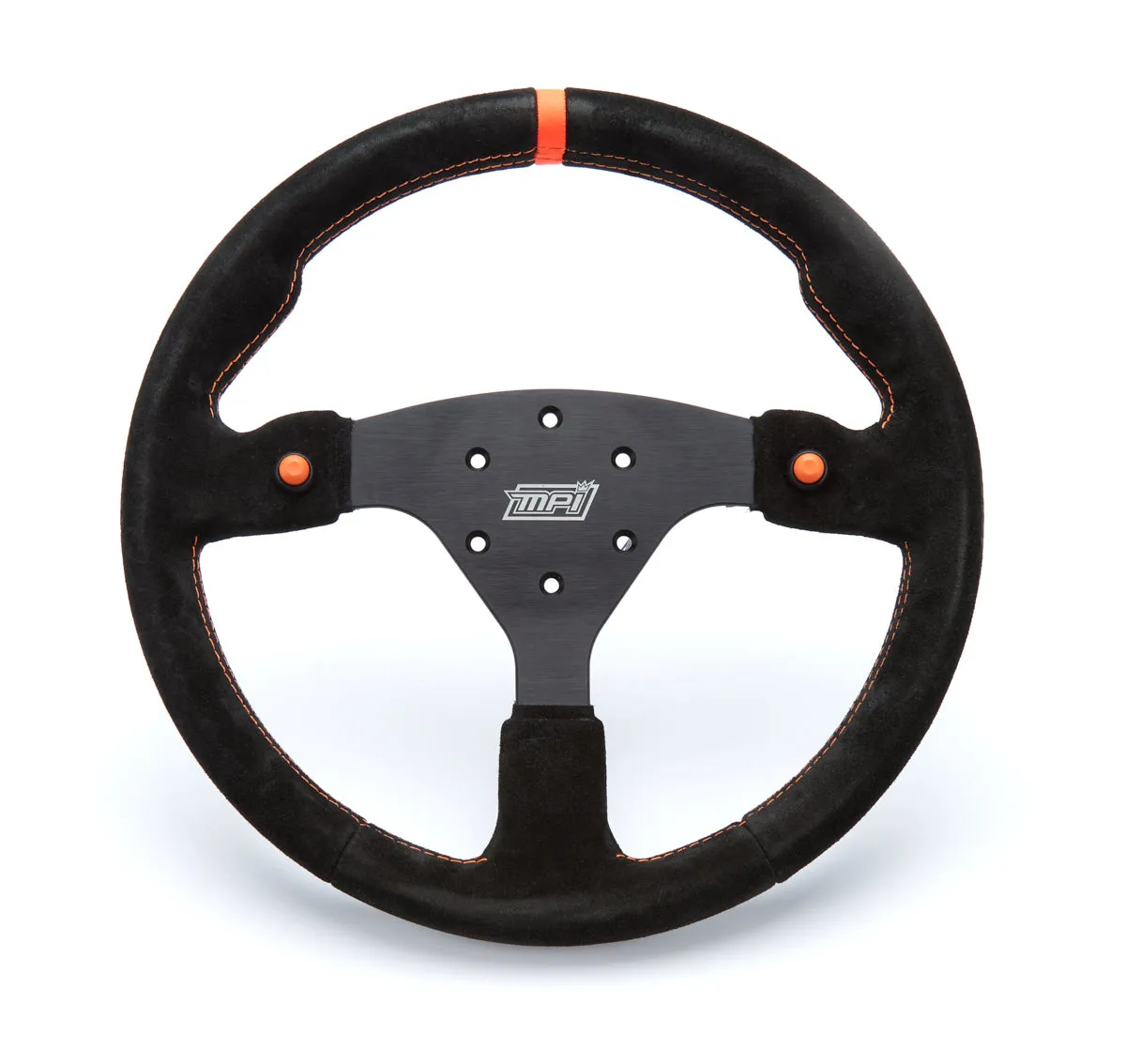 14 in Wheel Black Suede 6-Bolt Aluminum