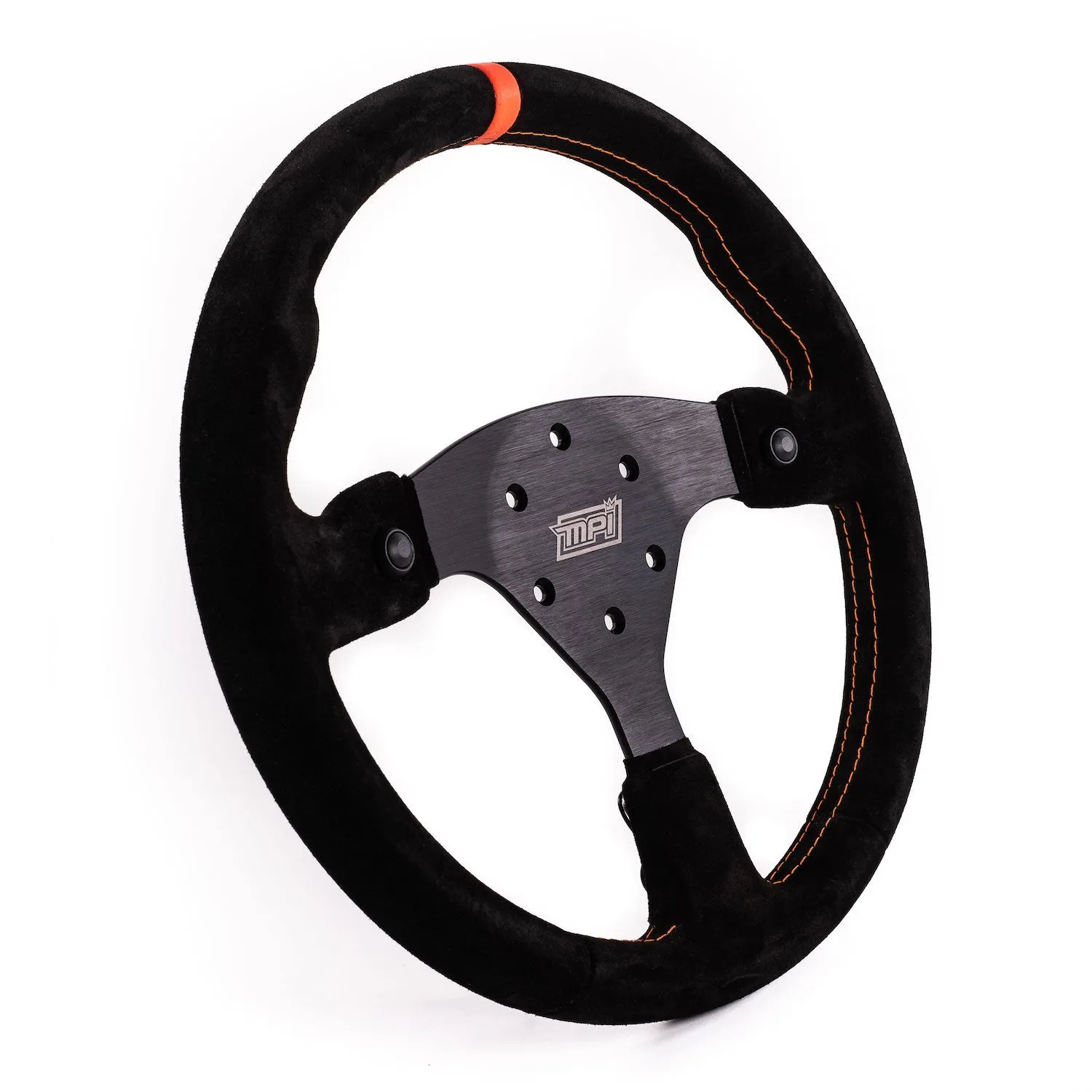 14 in Wheel Black Suede 6-Bolt Aluminum