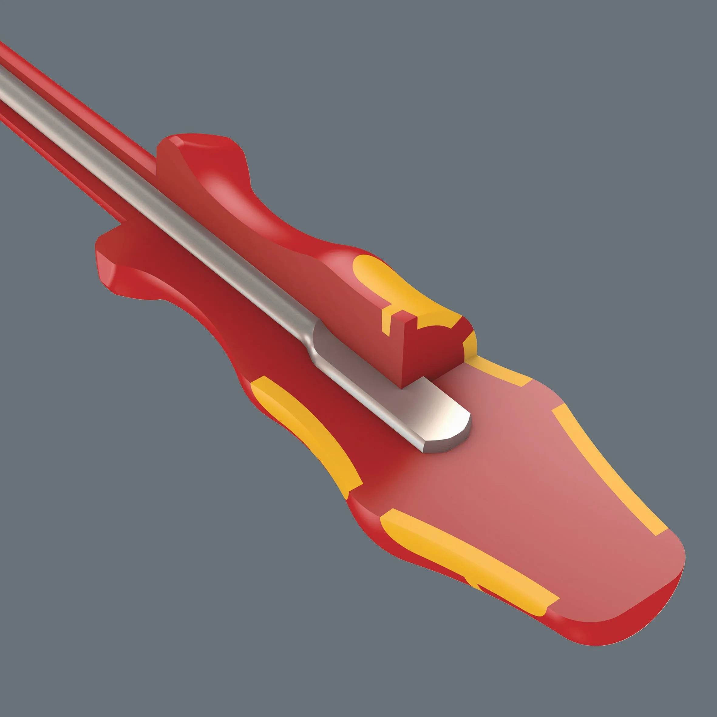 160 iS/7 Rack screwdriver set Kraftform Plus Series 100, voltage tester and rack. With reduced blade diameter