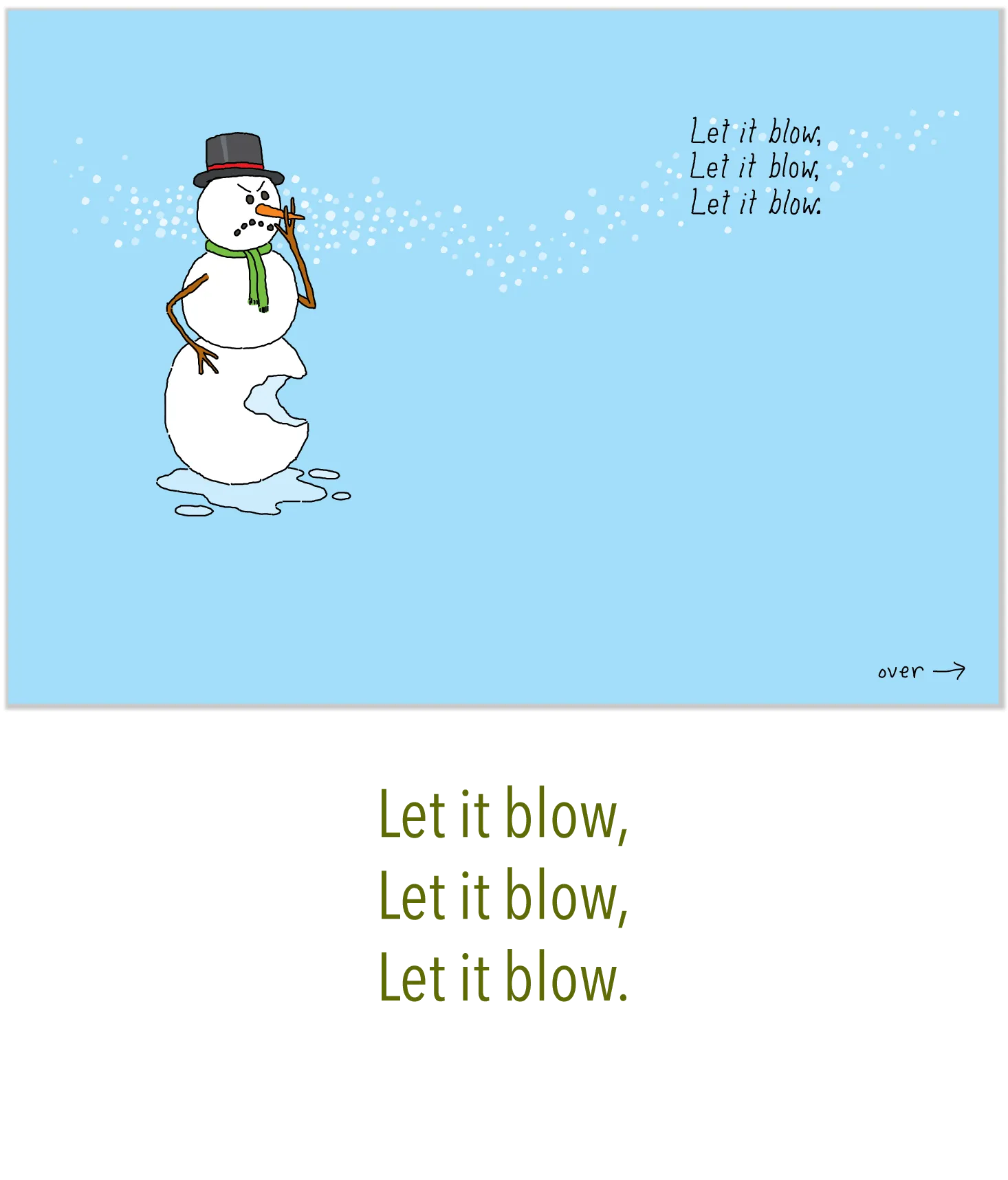 250 Cold Hands (Seasonal Card)