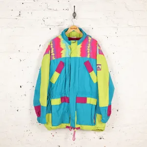 Adidas 90s Trekking Rain Jacket Coat - Green - XL