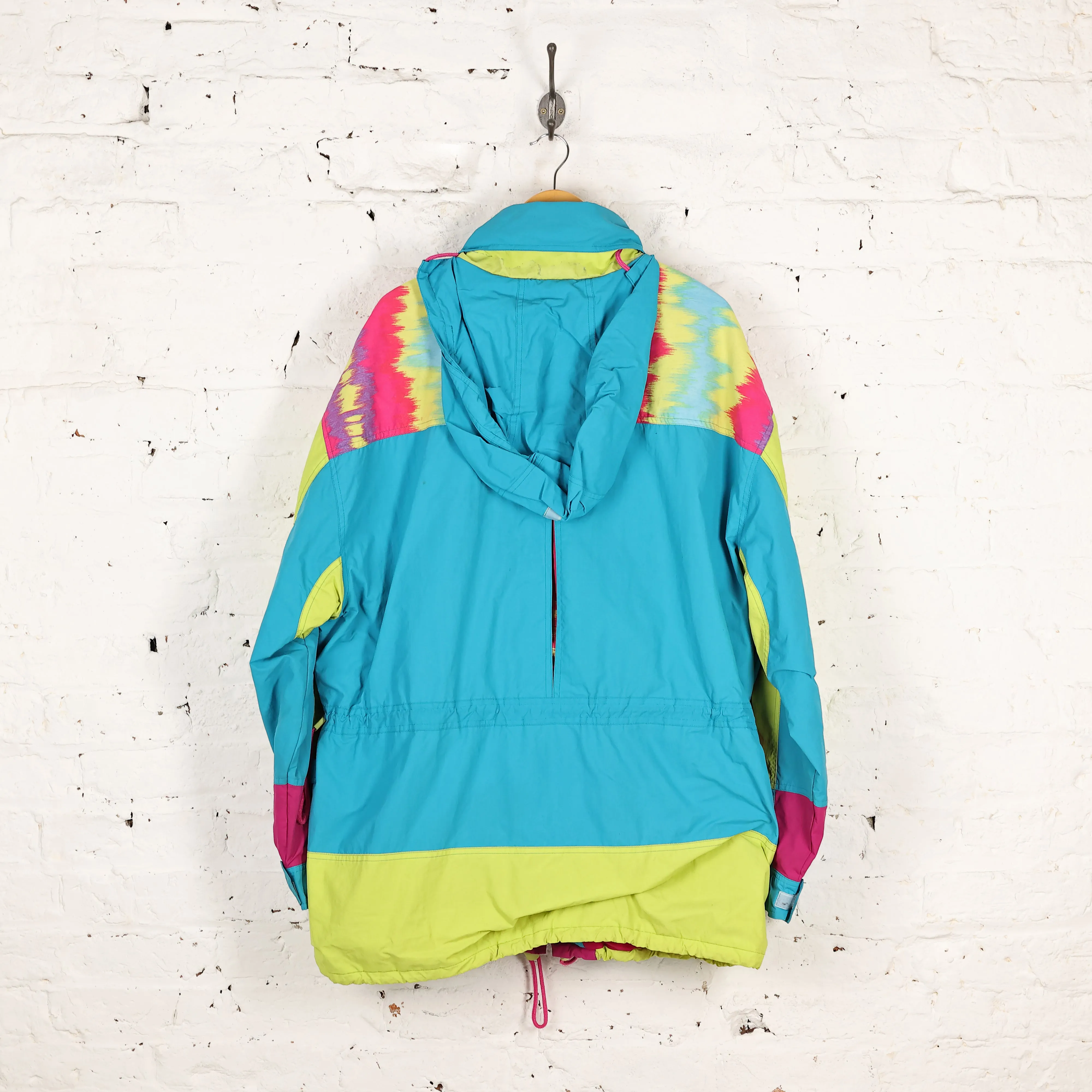 Adidas 90s Trekking Rain Jacket Coat - Green - XL