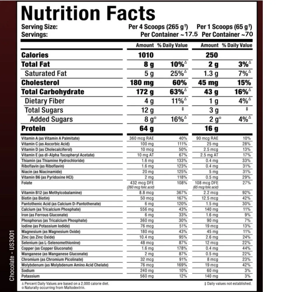 AllMax QuickMass Mass Gainer 10lbs (Exp Jul 2025)