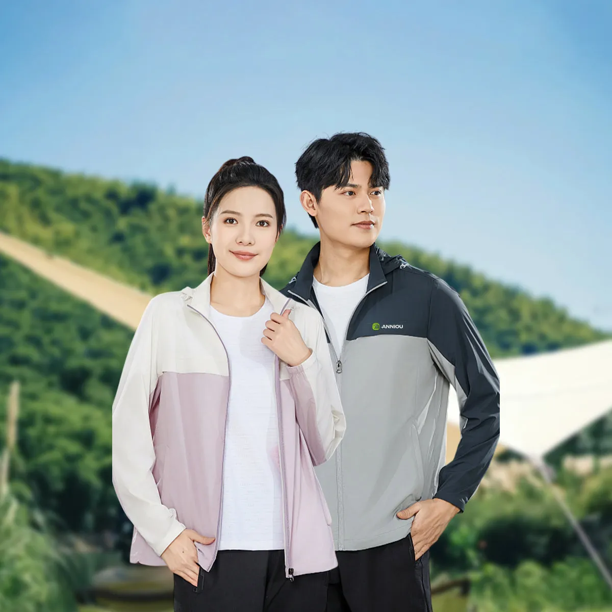 ANNIOU UPF100  Lightweight Sun Protection Jacket