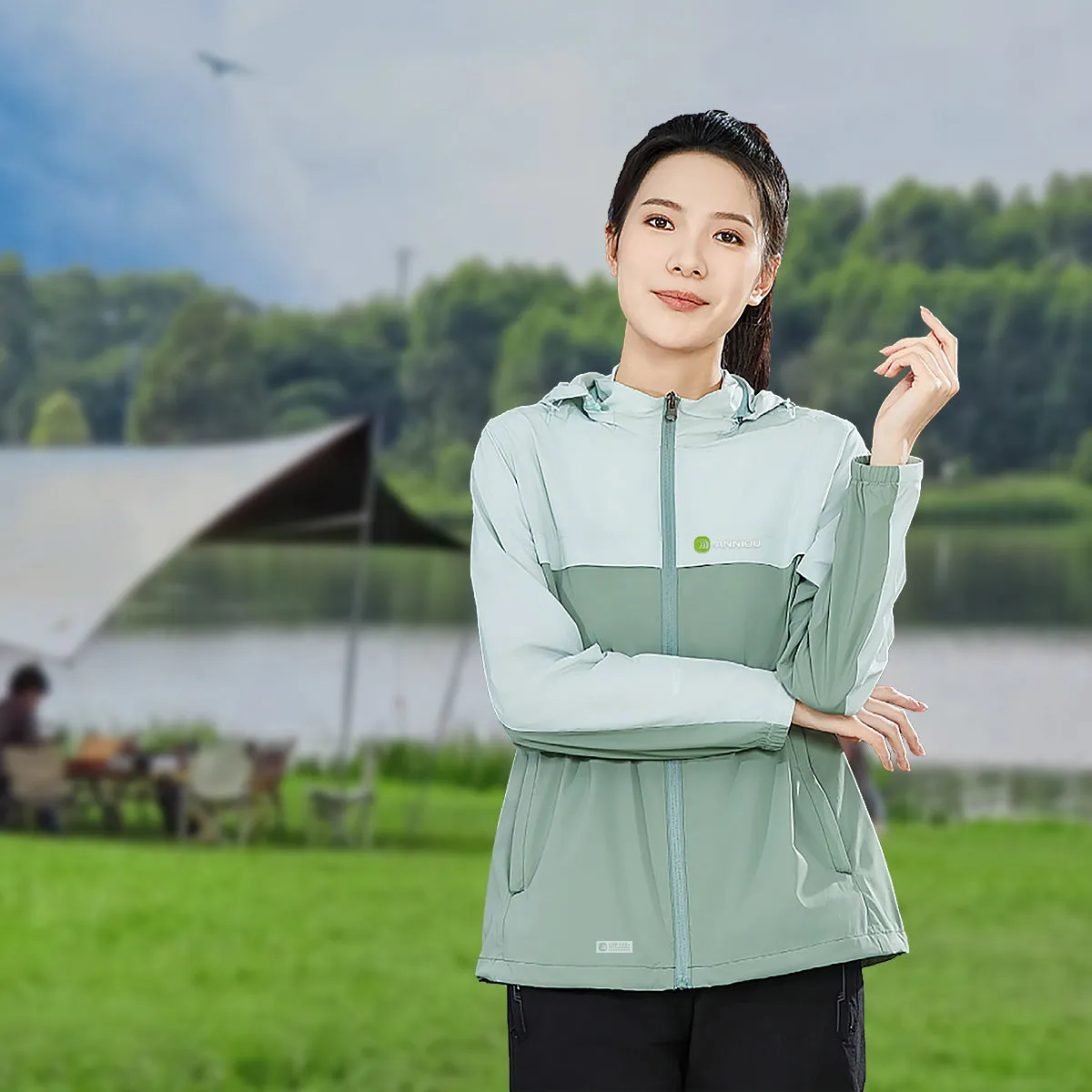 ANNIOU UPF100  Lightweight Sun Protection Jacket