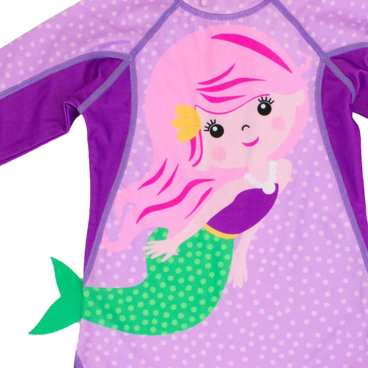 Baby/Toddler UPF 50  One-Piece Surf Suit - Mia the Mermaid