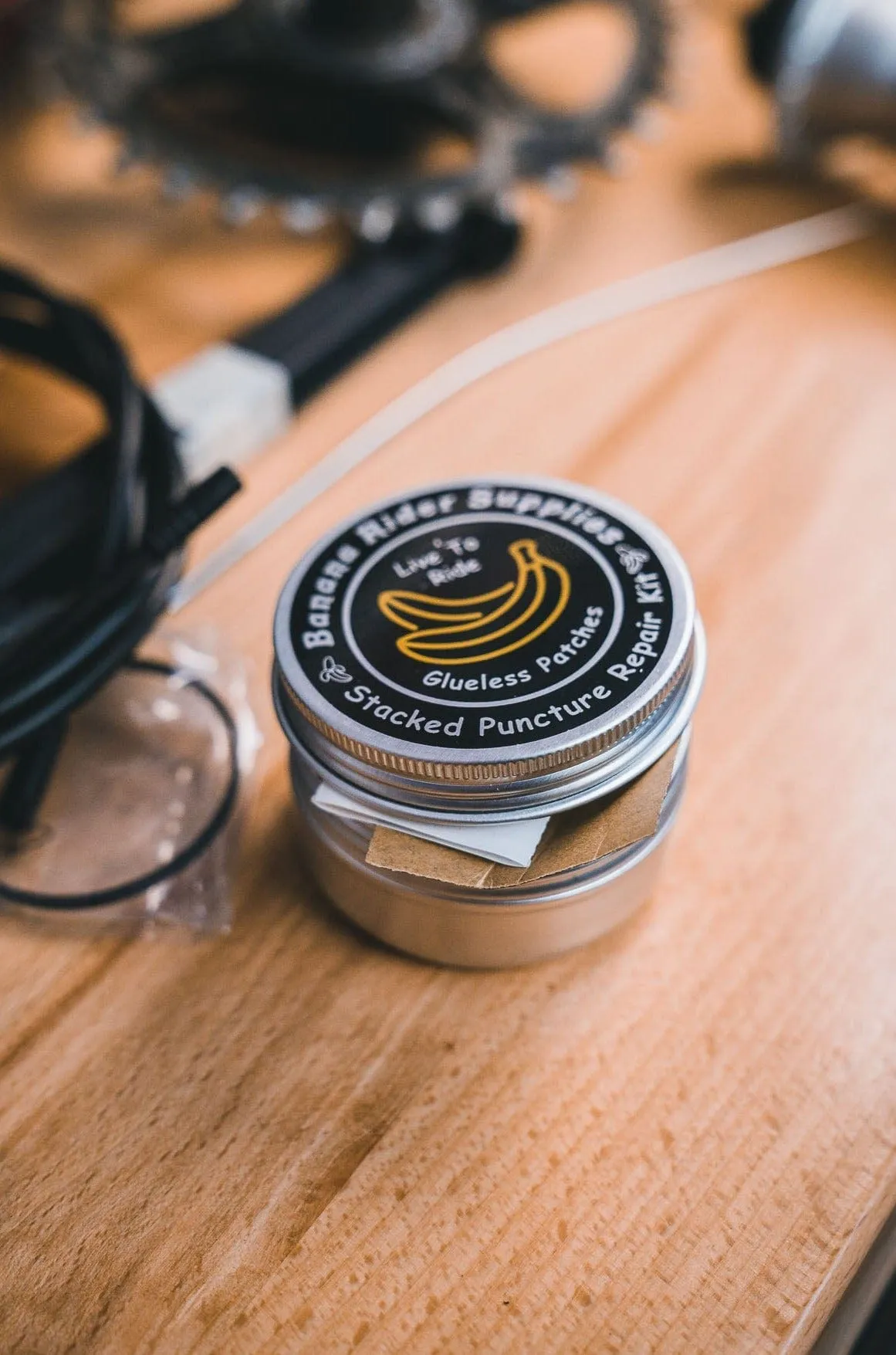 Banana Rider Glue-less Puncture Repair Kit