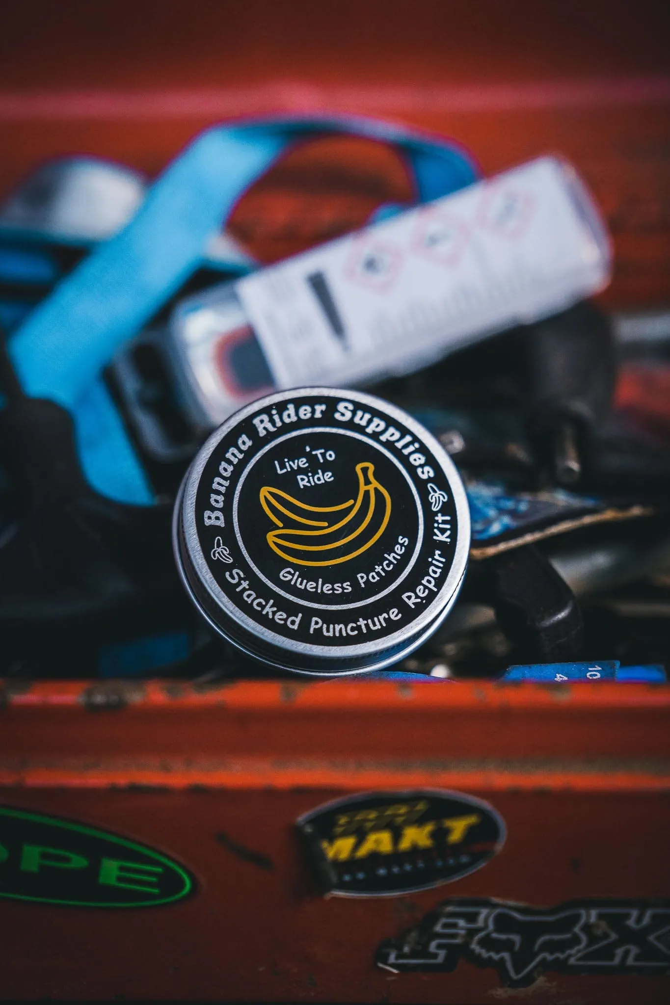 Banana Rider Glue-less Puncture Repair Kit