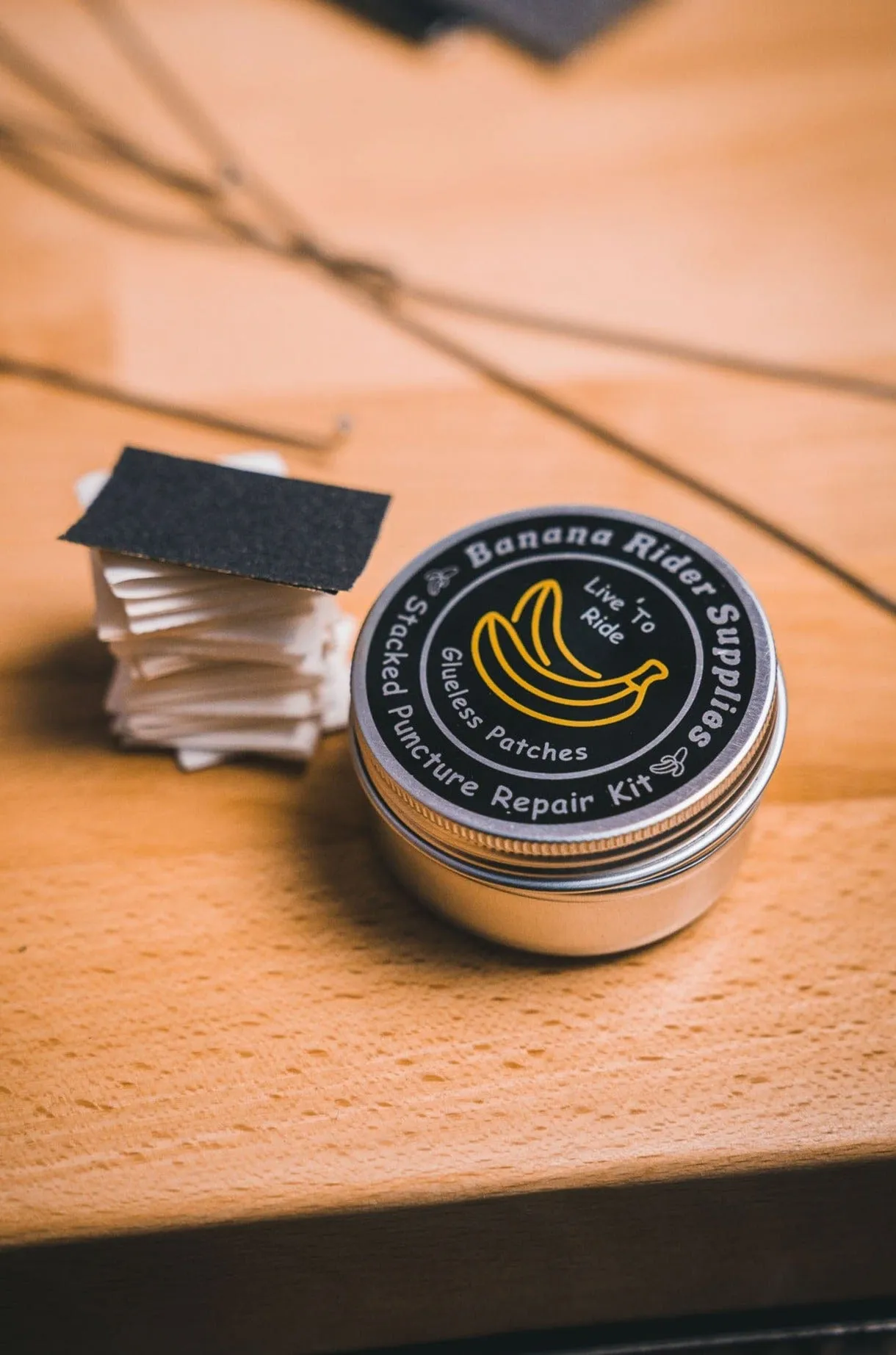 Banana Rider Glue-less Puncture Repair Kit