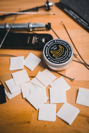 Banana Rider Glue-less Puncture Repair Kit