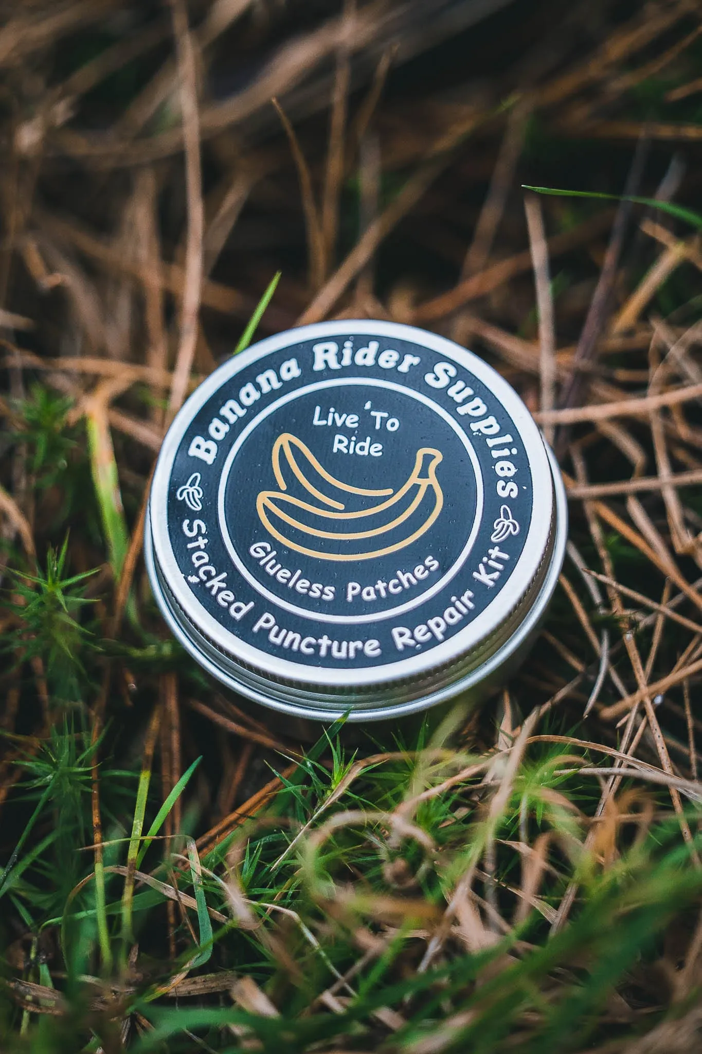 Banana Rider Glue-less Puncture Repair Kit