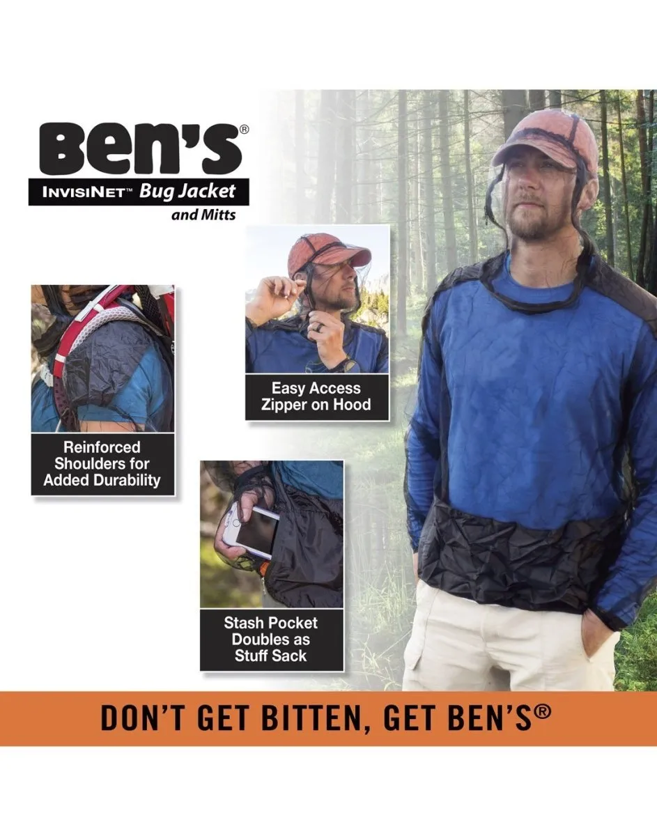 Ben's® InvisiNet Bug Jacket & Mitts