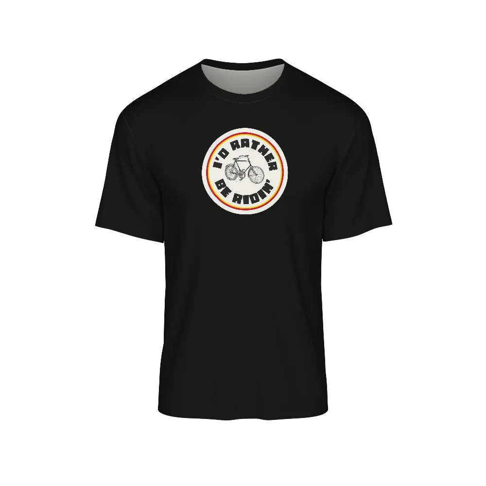 Big and Tall Mens Rather Be Riding Outdoor Tech T-Shirt