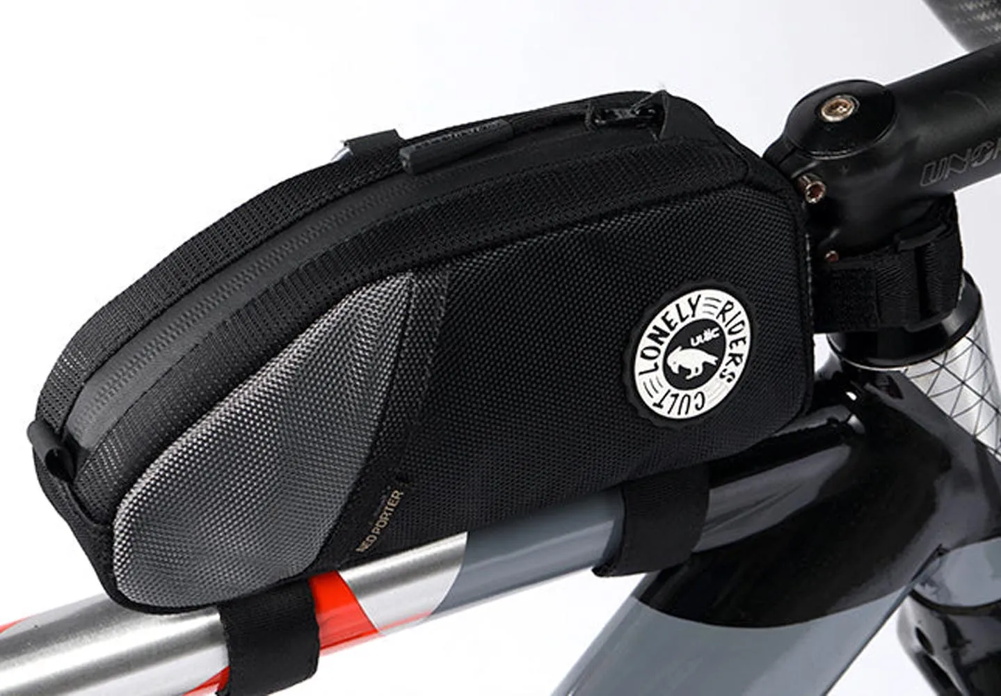 Bolso Trekking Pro 1.2 Lt Negro/Gris