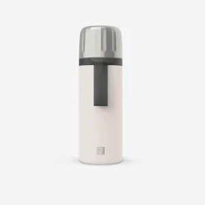 Bouteille 900 isotherme 0,4L inox de randonnée et camping, bouchon instantané.