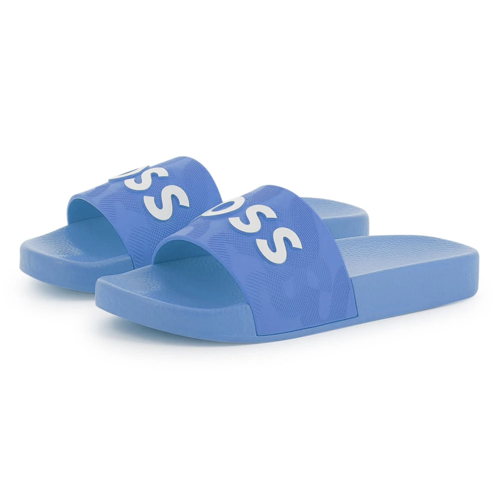 Boys Blue Logo Slides