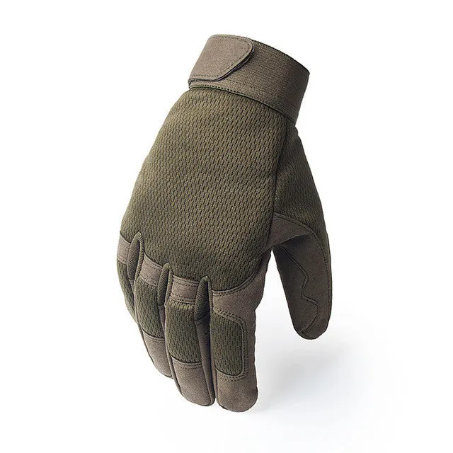 Breathable Multicam Camouflage Tactical Finger Gloves