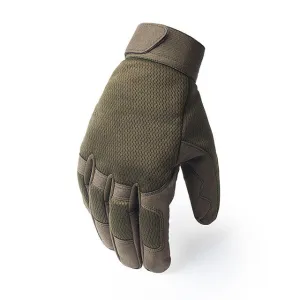 Breathable Multicam Camouflage Tactical Finger Gloves