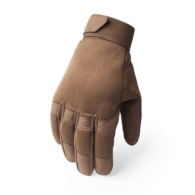 Breathable Multicam Camouflage Tactical Finger Gloves