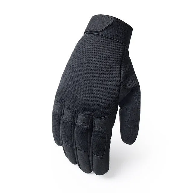 Breathable Multicam Camouflage Tactical Finger Gloves