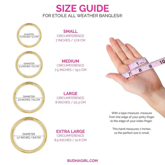 BuDhaGirl All Weather Bangle Etoile