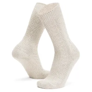 Cable Curl Lightweight Crew Everyday Sock