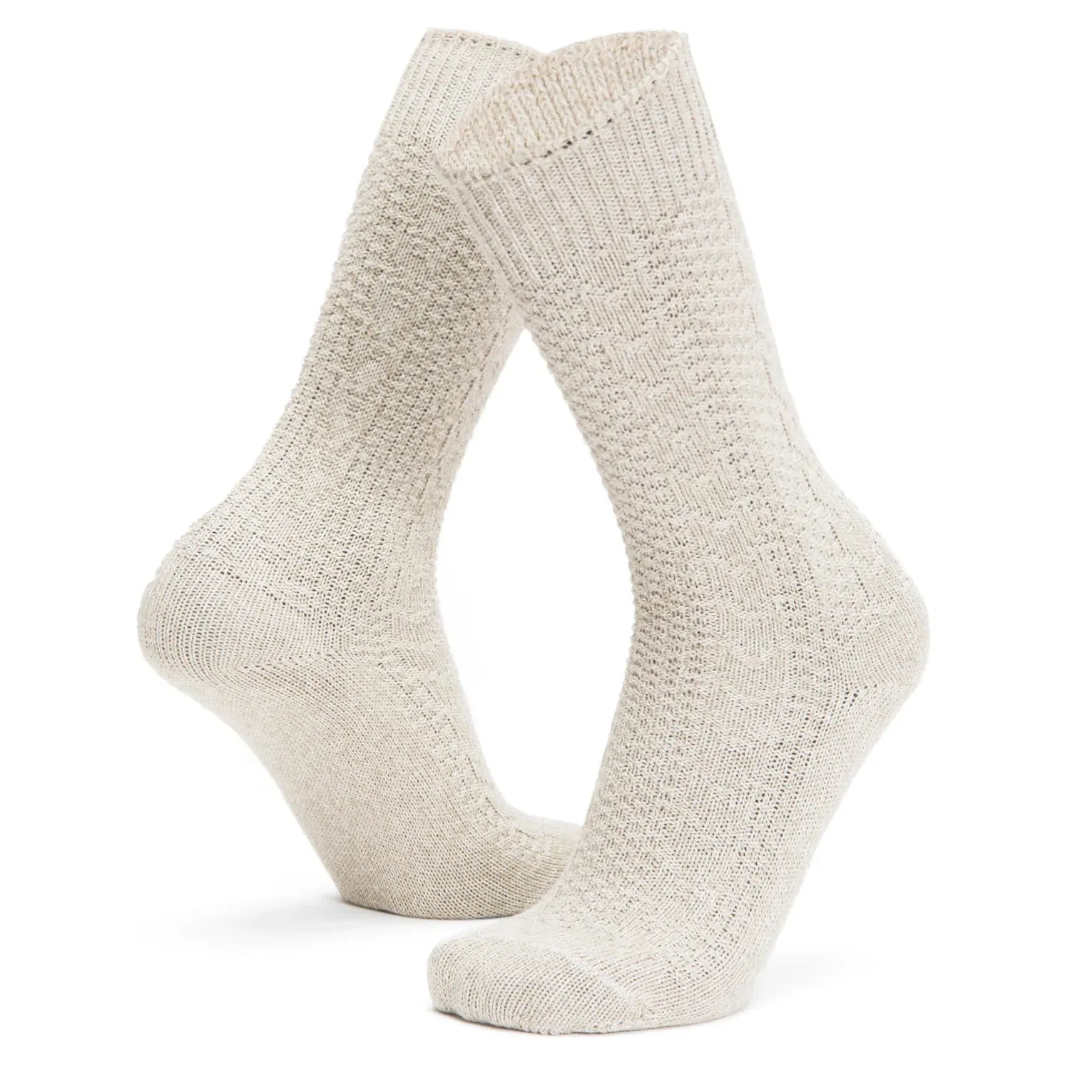 Cable Curl Lightweight Crew Everyday Sock