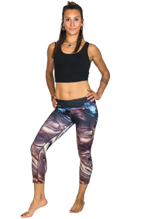 Capri Leggings - Yoga Love - Dasht-e Kavir