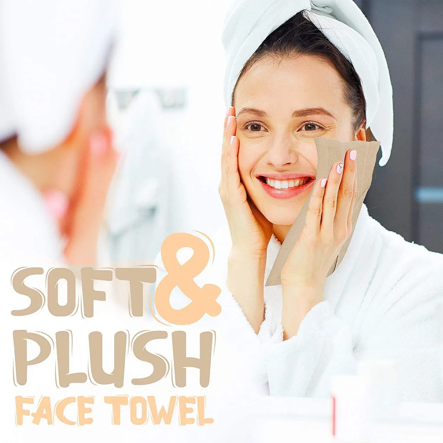 Casandra Luxury Washcloths Cotton 600GSM Quick Dry Face Cloths
