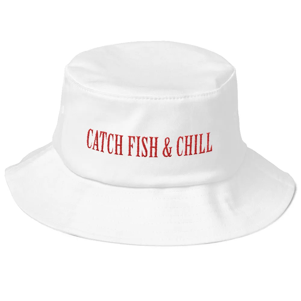 CATCH FISH & CHILLING LUCKY FISHING HAT