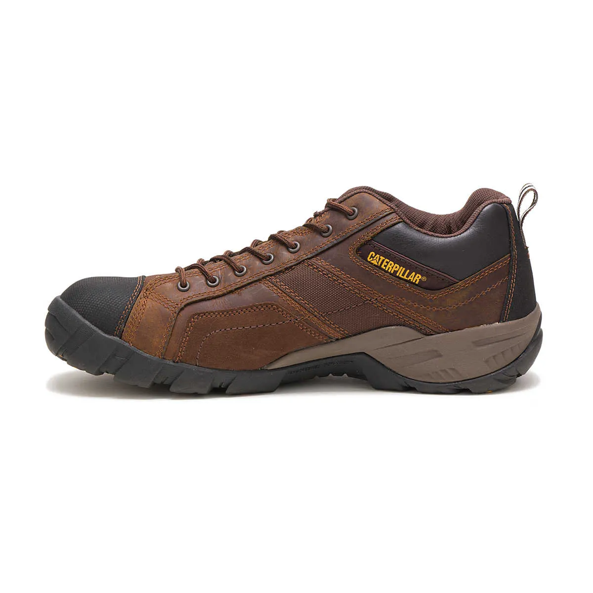 Caterpillar ARGON ASTM F2413-18 P89957 Dark Brown Composite Toe Work Shoe