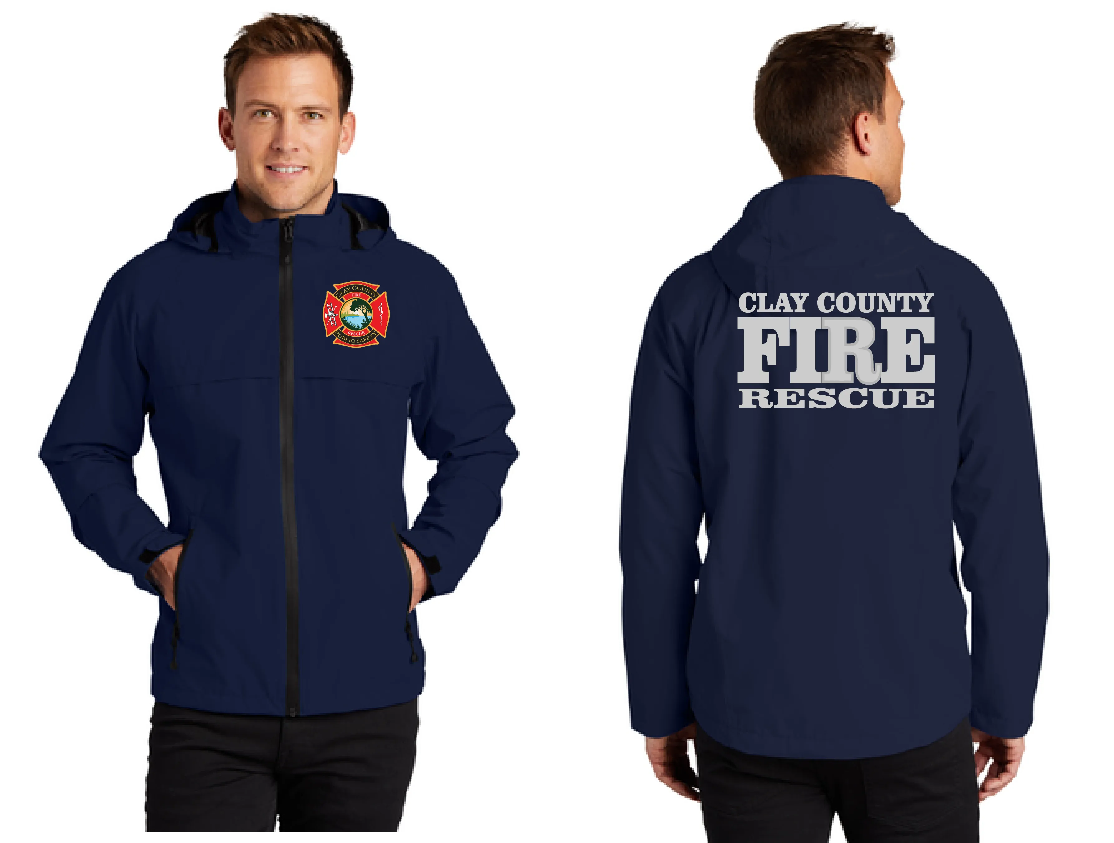 CCFR Reflective Windbreaker/Rain Jacket