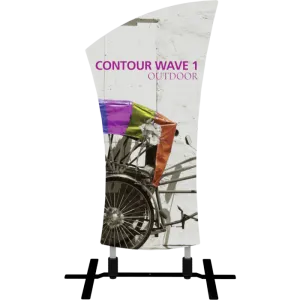 Contour Outdoor Sign Wave