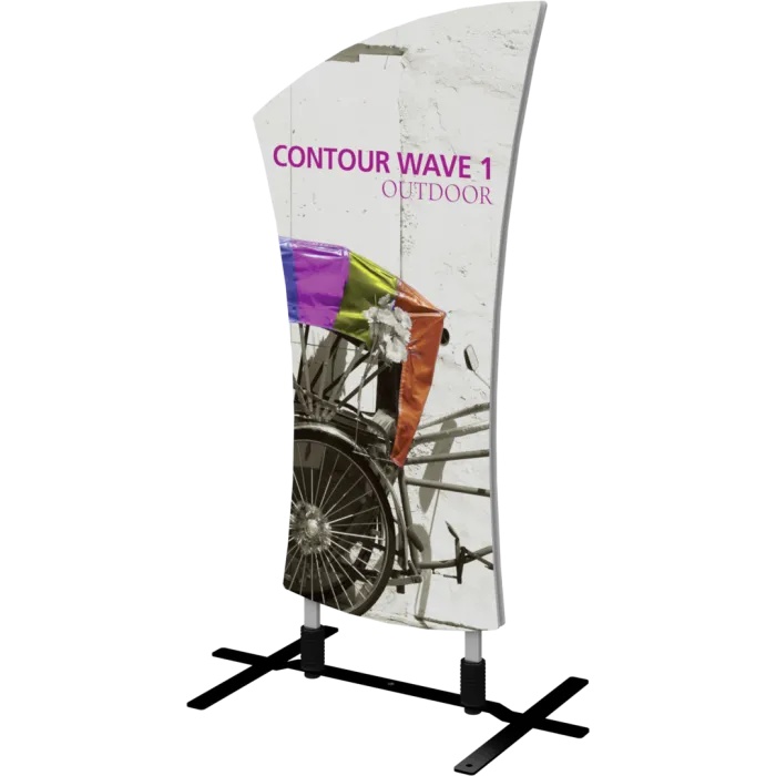 Contour Outdoor Sign Wave