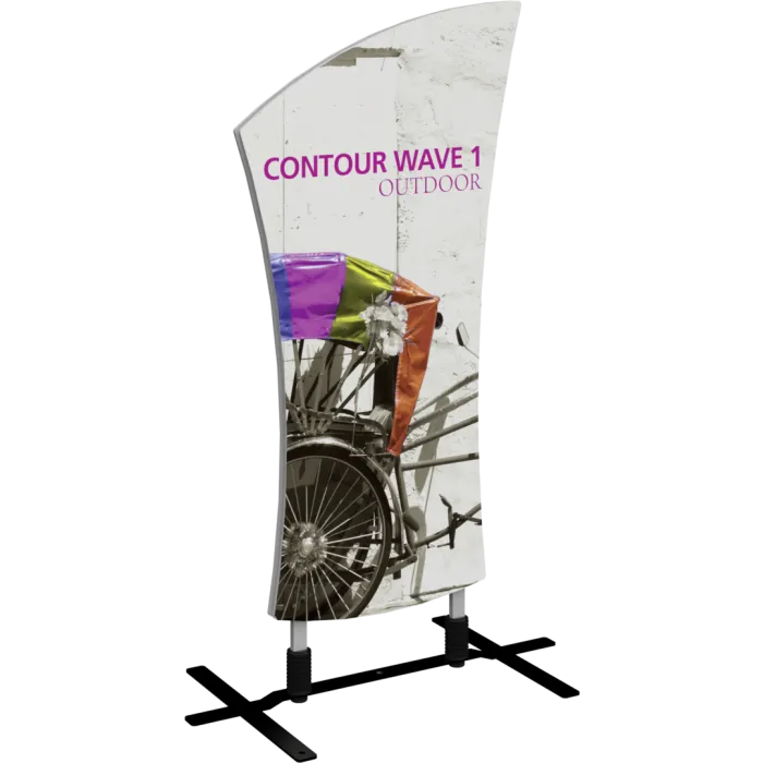 Contour Outdoor Sign Wave