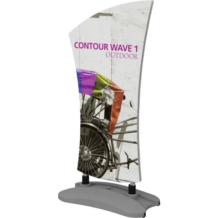 Contour Outdoor Sign Wave
