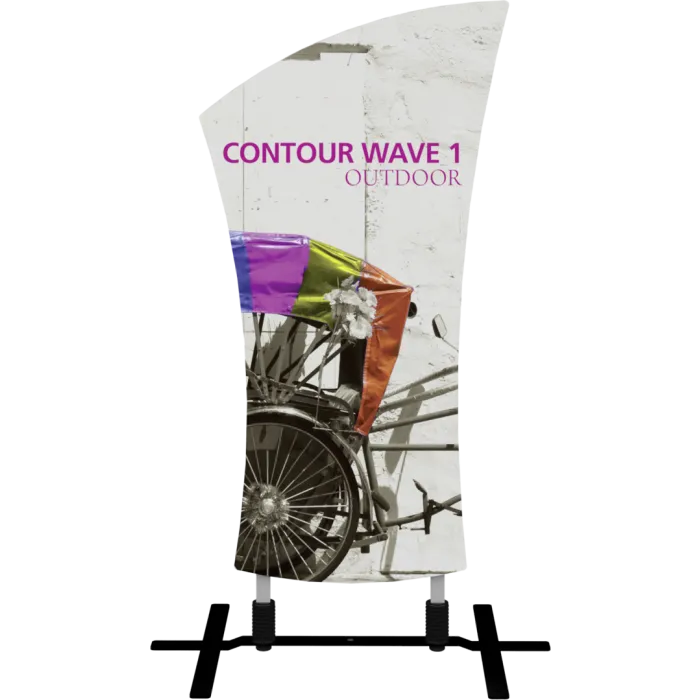 Contour Outdoor Sign Wave