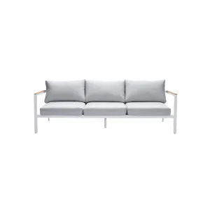 Copenhagen Outdoor 3-Seater Sofa - White