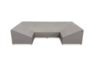 Cover for Teak U Sectional - 6 Seat