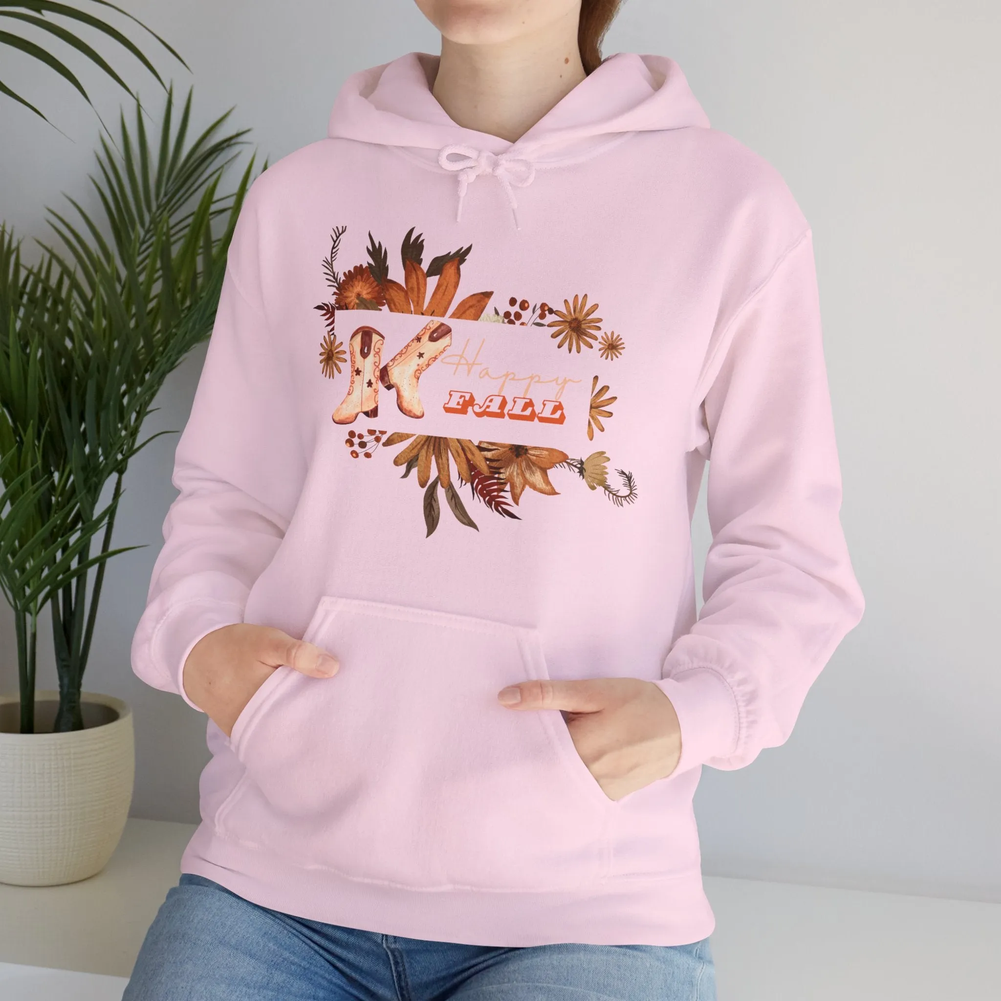 Cowboy Boots Fall Unisex Hoodie