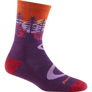 Darn Tough Womens Northwoods Micro Crew Midweight Hiking Socks
