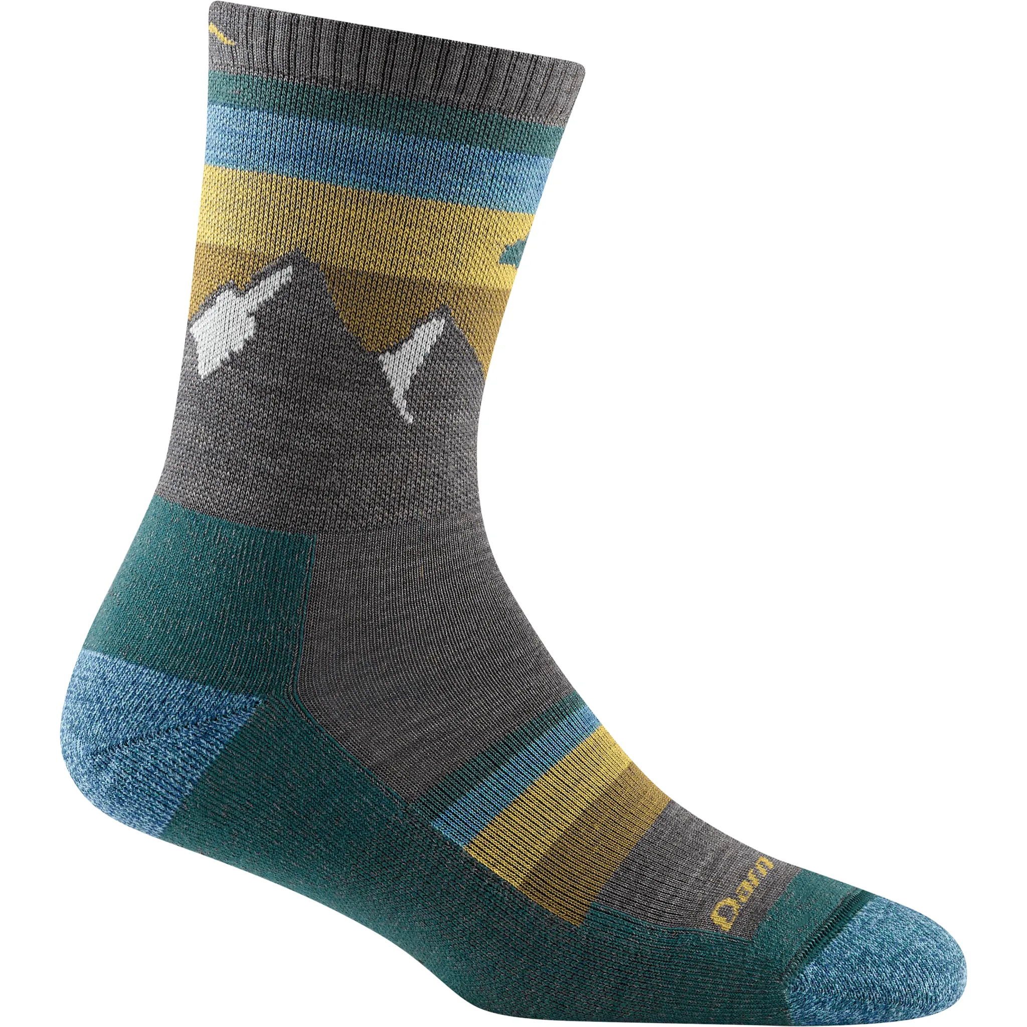 Darn Tough Womens Sunset Ledge Micro Crew Lightweight Hiking Socks