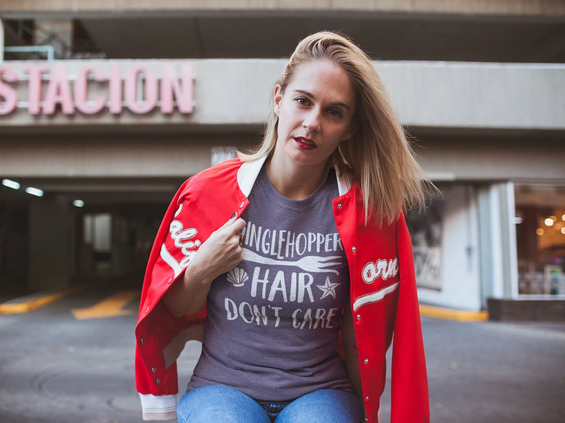 Dinglehopper Hair Don't Care T-shirt
