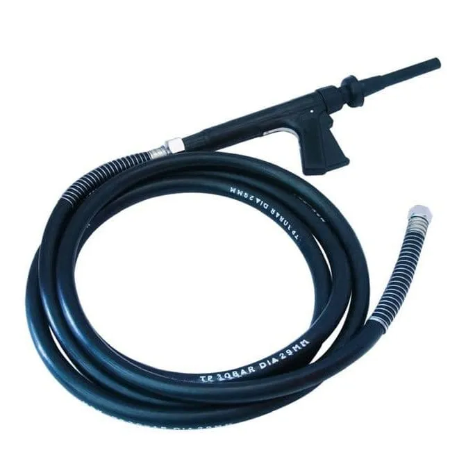 Dry Powder Mobile Trolley Fire Extinguisher Hose & Gun